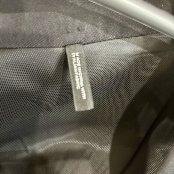 Helmut Lang Womens Studded Blazer Jacket Black 12 - Picture 12 of 13